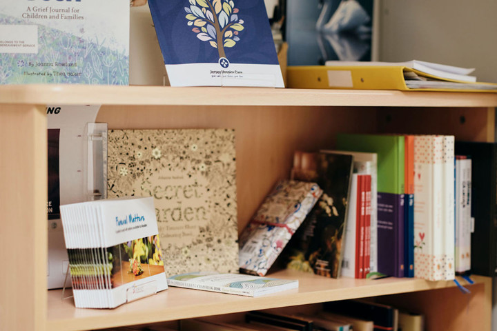 Image of bereavement books 